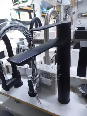 Black Bathroom Basin Mixer Tap