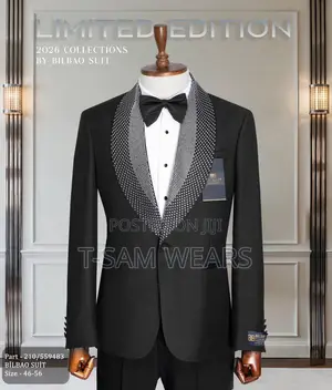 BILBAO Stones Ceremonial Designer Suit