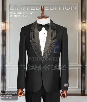 BILBAO Stones Ceremonial Designer Suit