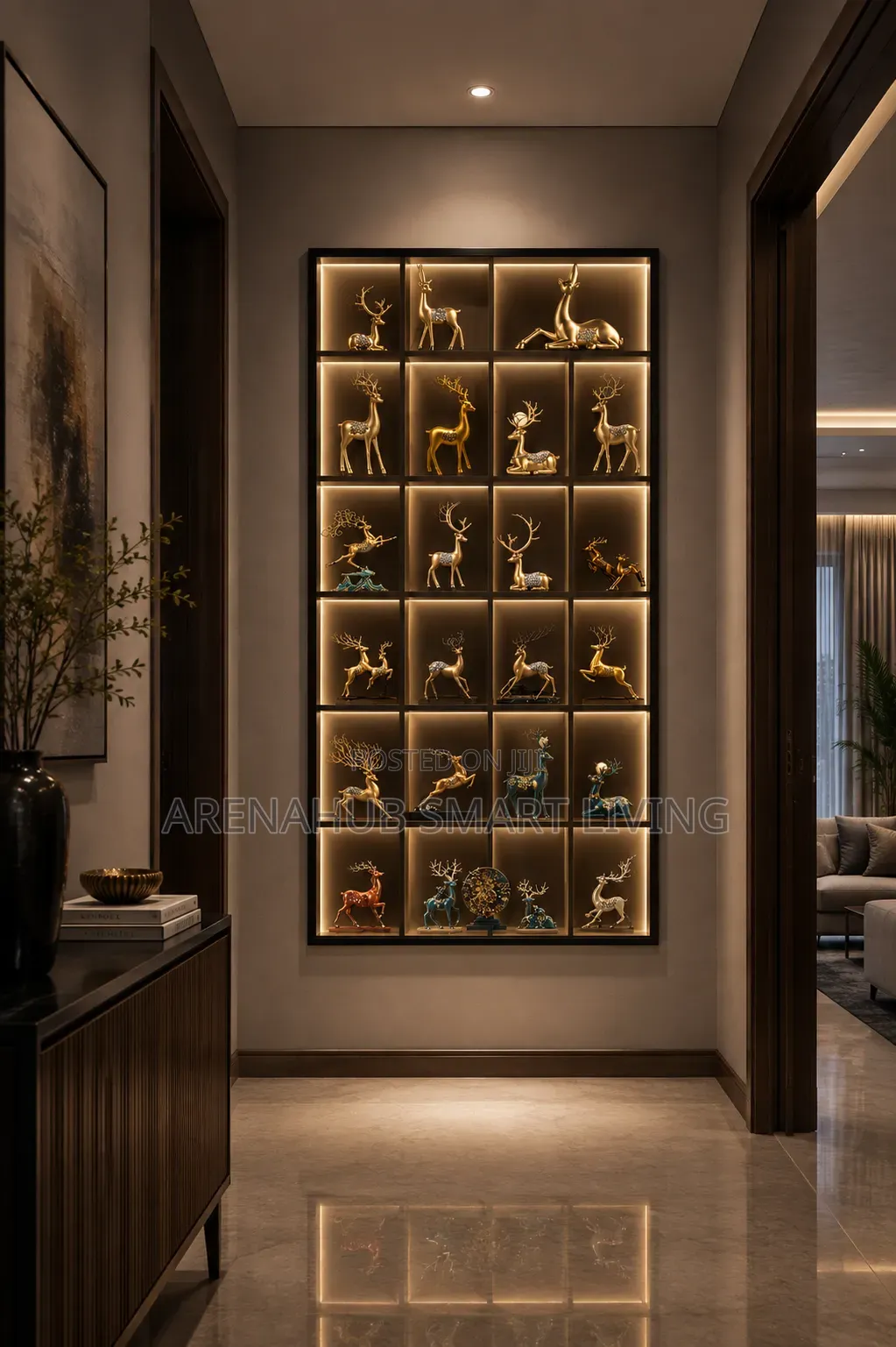 Nordic Lucky Deer LED Wall Light