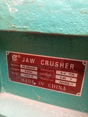 JAW CRUSHER 4tons Per Hour