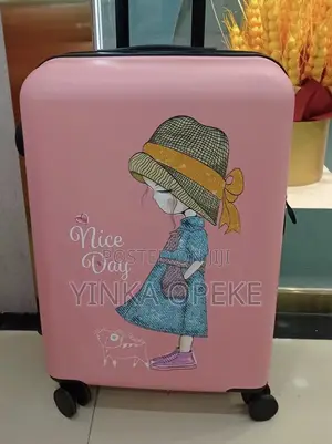 Hard Pink Suitcase