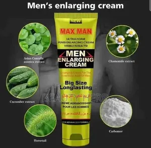 Original Max Man Penis Enlargement and Strong Erection Cream for Men