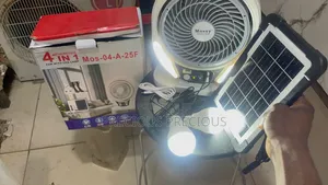 Brand New Rechargeable Solar Fan