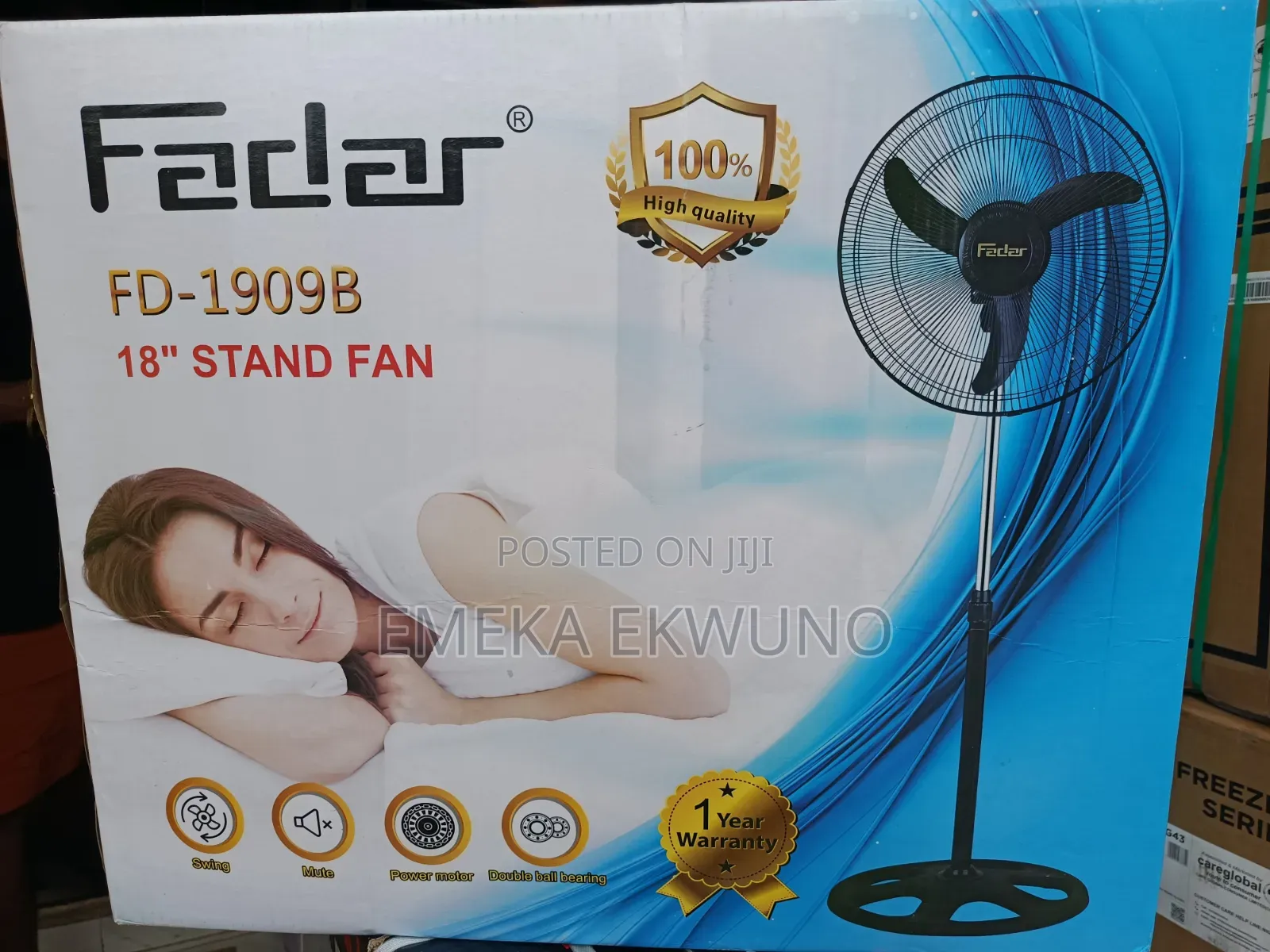 Standing Fadar Fan