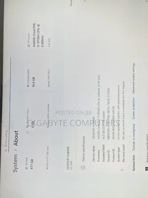Laptop Dell G3 15 3590 16GB Intel Core i7 SSD 512GB