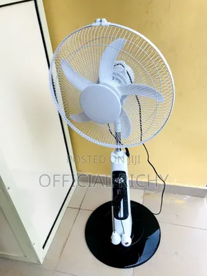 16-Inch Rechargeable Solar Standing Fan