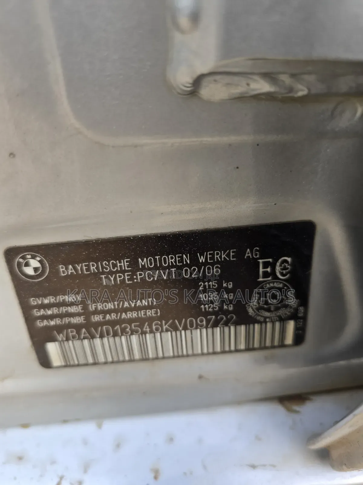 BMW 325i 2006 Silver