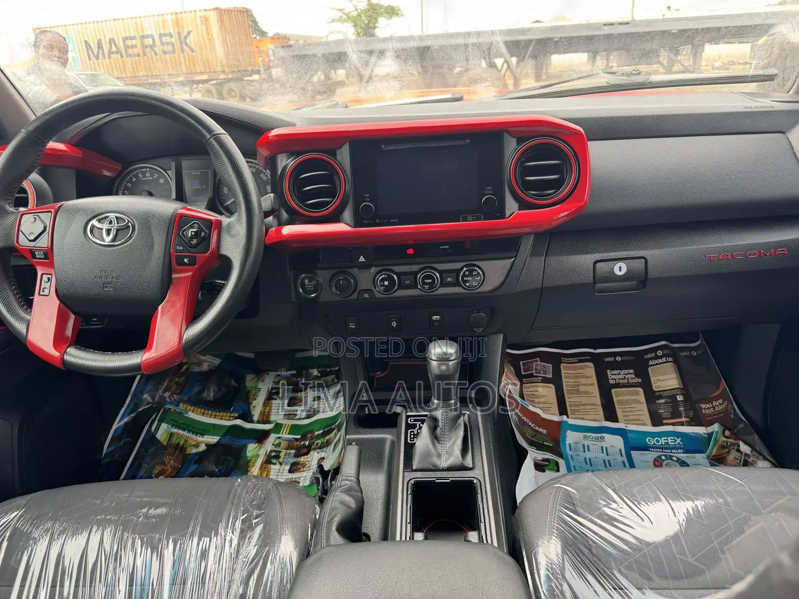Toyota Tacoma 2017 Red