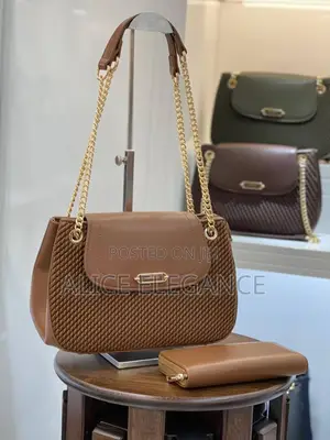 Structured Shoulder Handbag