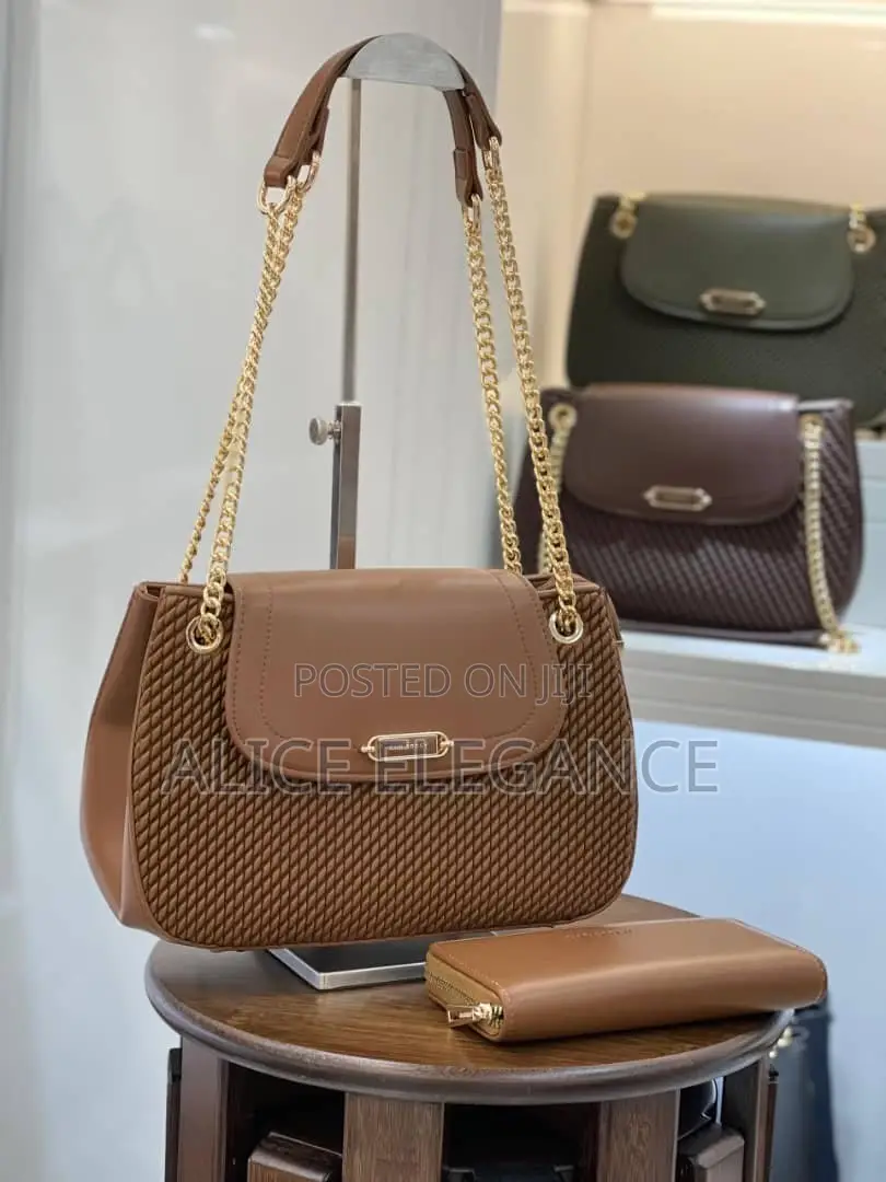 Structured Shoulder Handbag