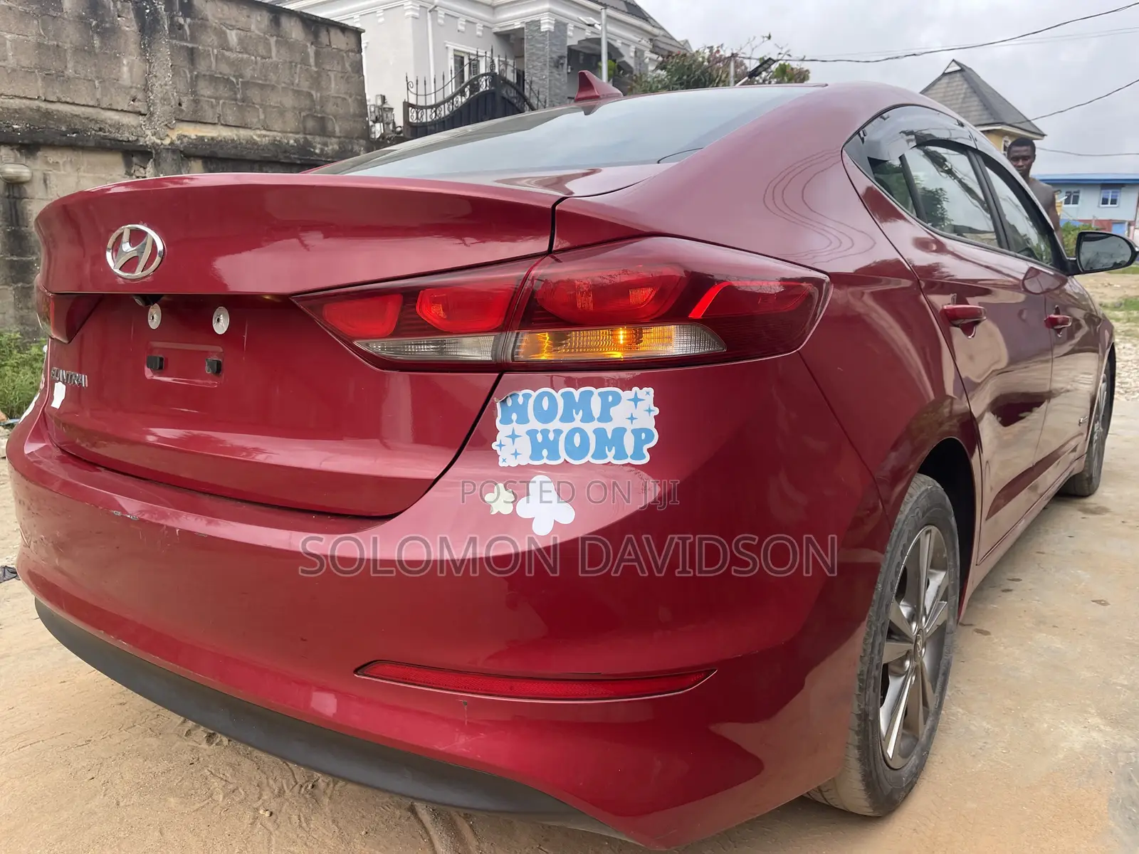 Hyundai Elantra 2017 Red