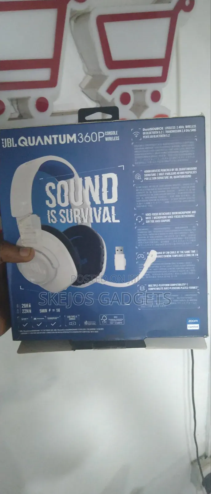 JBL Quantum 360P Console Gaming Headset