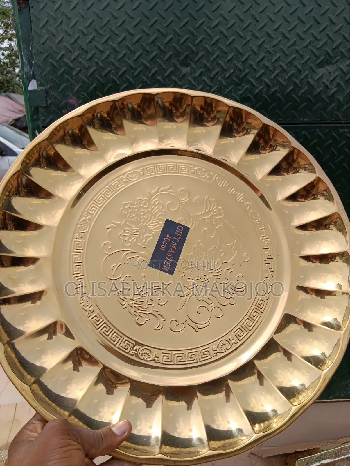 Golden Tray