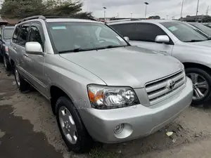 Toyota Highlander 2007 Silver