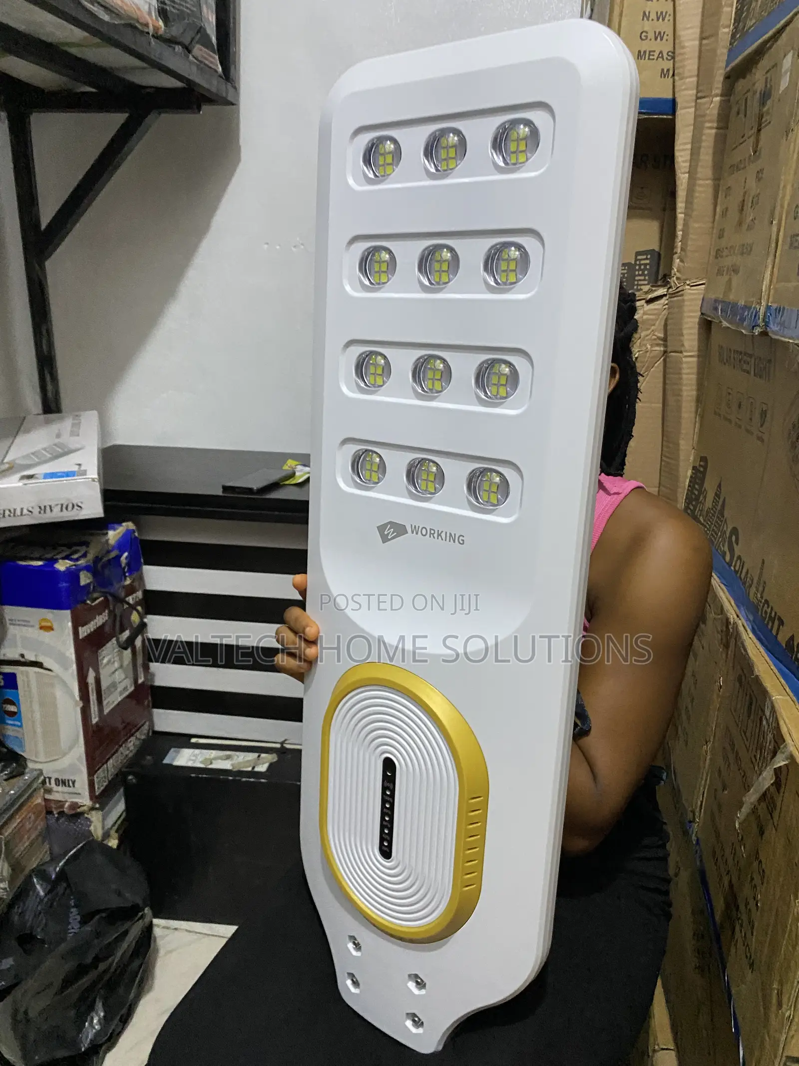 16 Series Solar Flood Street Light With Remote Control