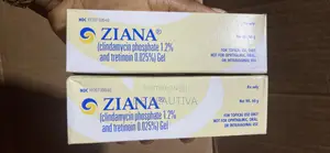 ZIANA Gel 60g – Clindamycin Phosphate 1.2% + Tretinoin 0.025%