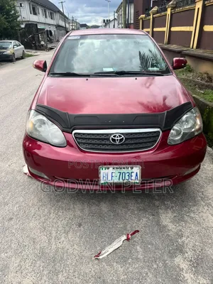 Toyota Corolla 2005 Red