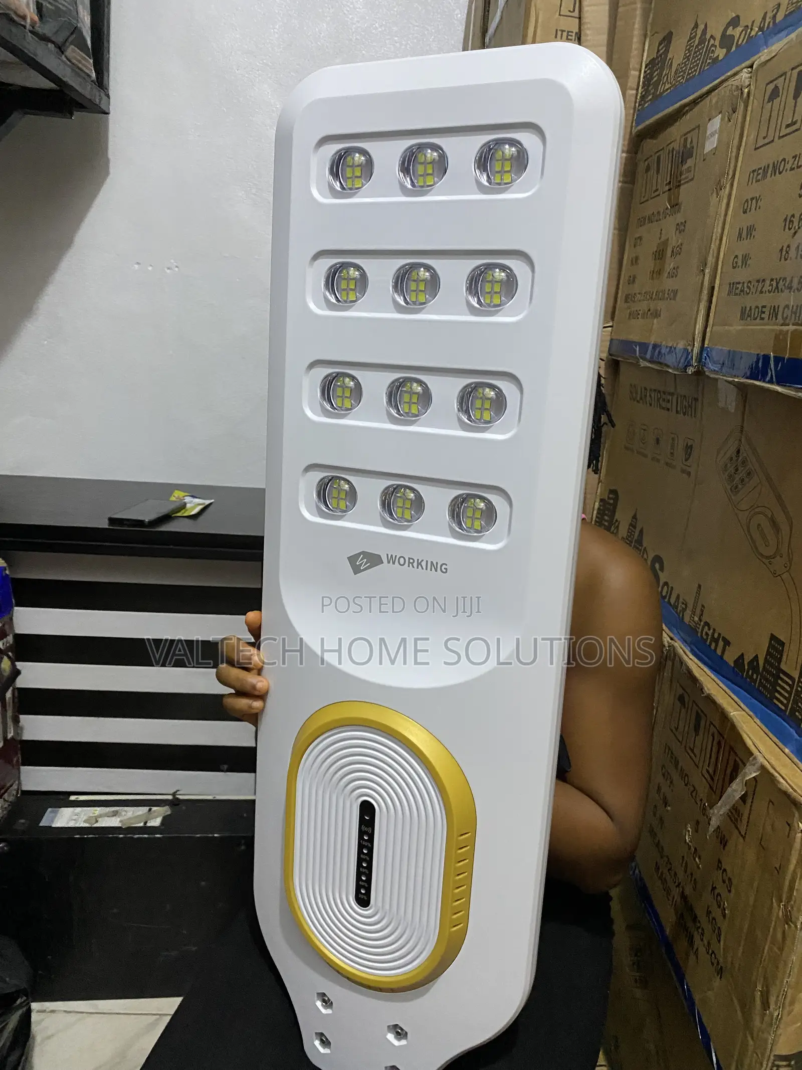 16 Series LED Solar Security Light With Remote Control