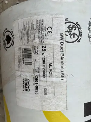 Izocam Fiberglass With Aluminum Foil 25mm