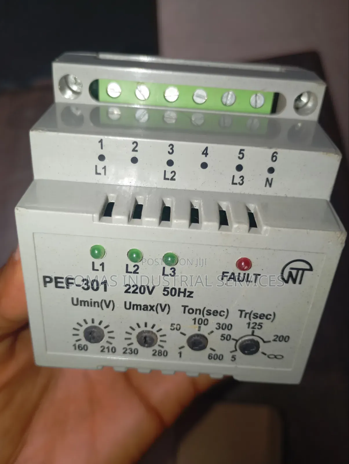 Pef-301 Automatic Phase Selector 220v 50hz 16a