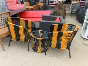 Basket Dining Table and Chairs