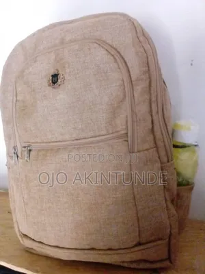 Brand New Beige Royal H Backpack - School Laptop Bag
