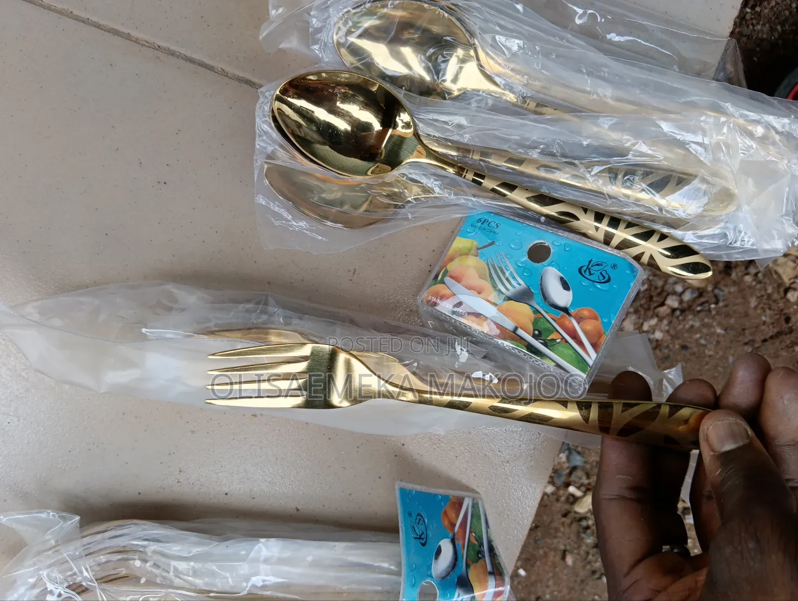 Golden Set Cutlery 