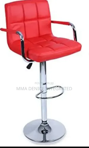TRed Adjustable Swivel Bar Stool With Armrest – Set of 2