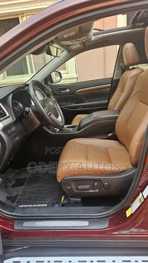Toyota Highlander Limited Platinum 4x4 V6 (3.5L 6cyl 8A) 2018 Burgundy