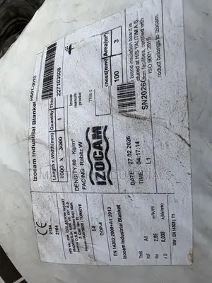 Izocam Rockwool 100mm With Aluminum Foil