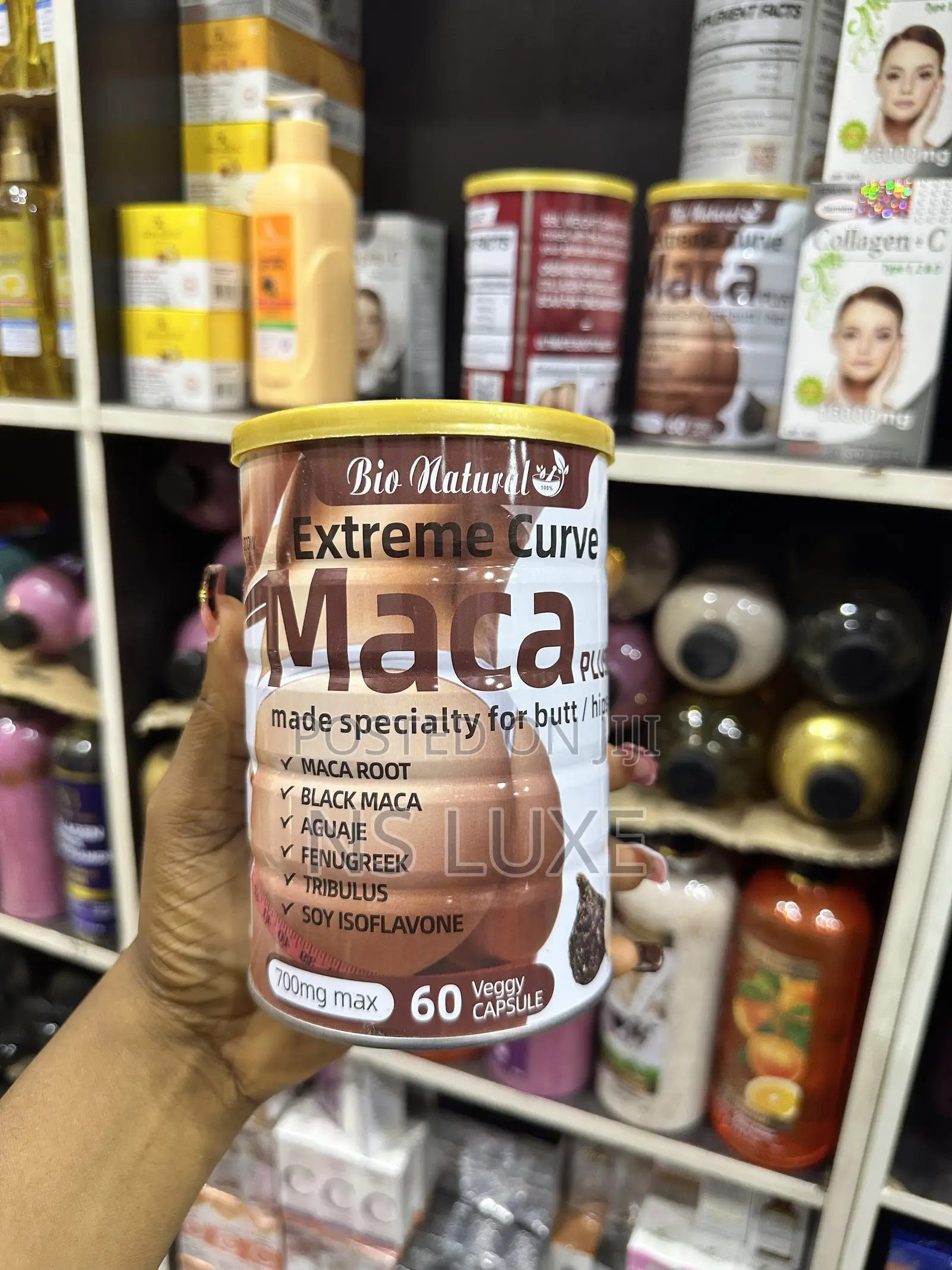 Maca Capsules for Buttocks Enlargement and Firming