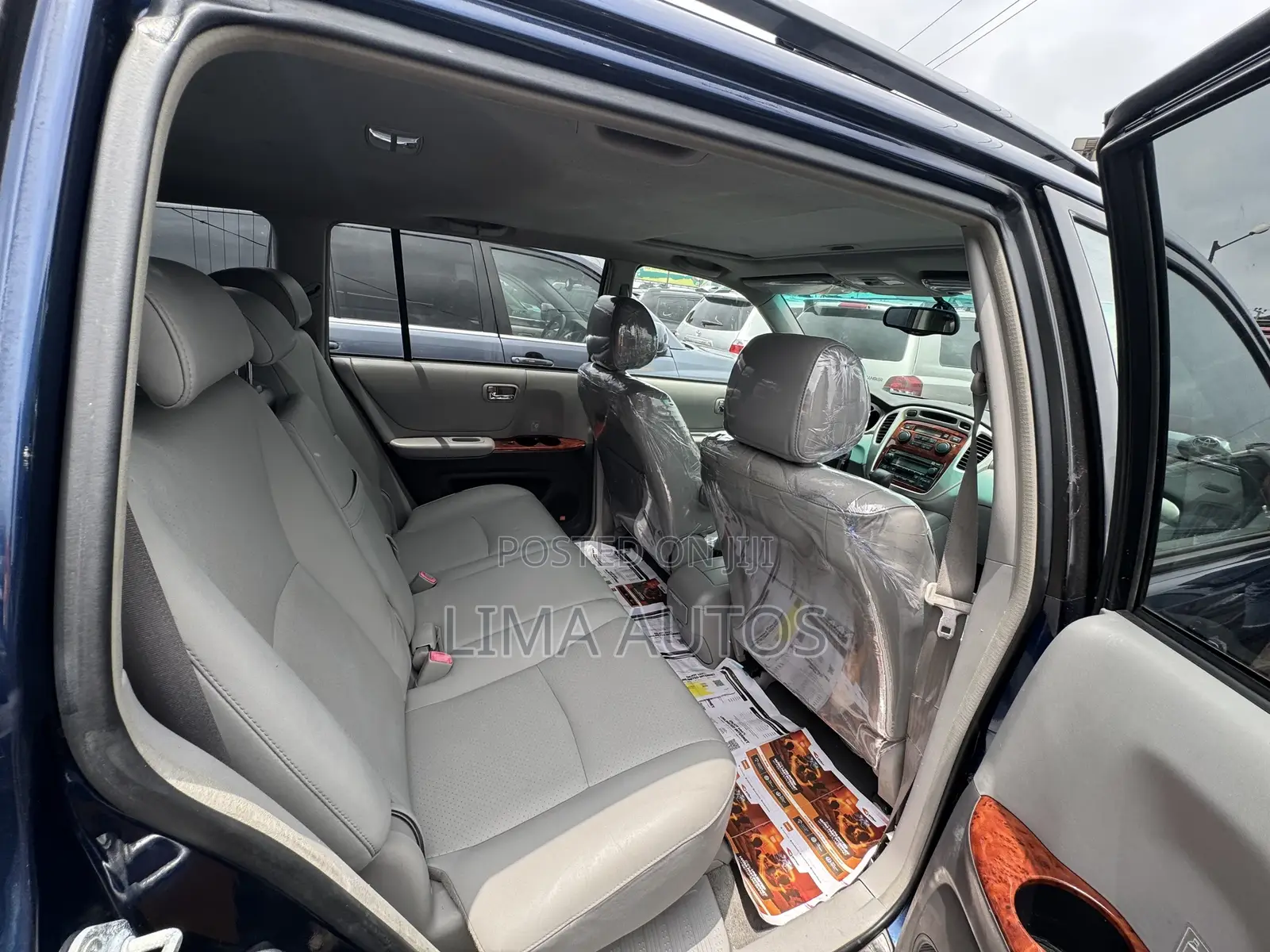 Toyota Highlander V6 2005 Blue