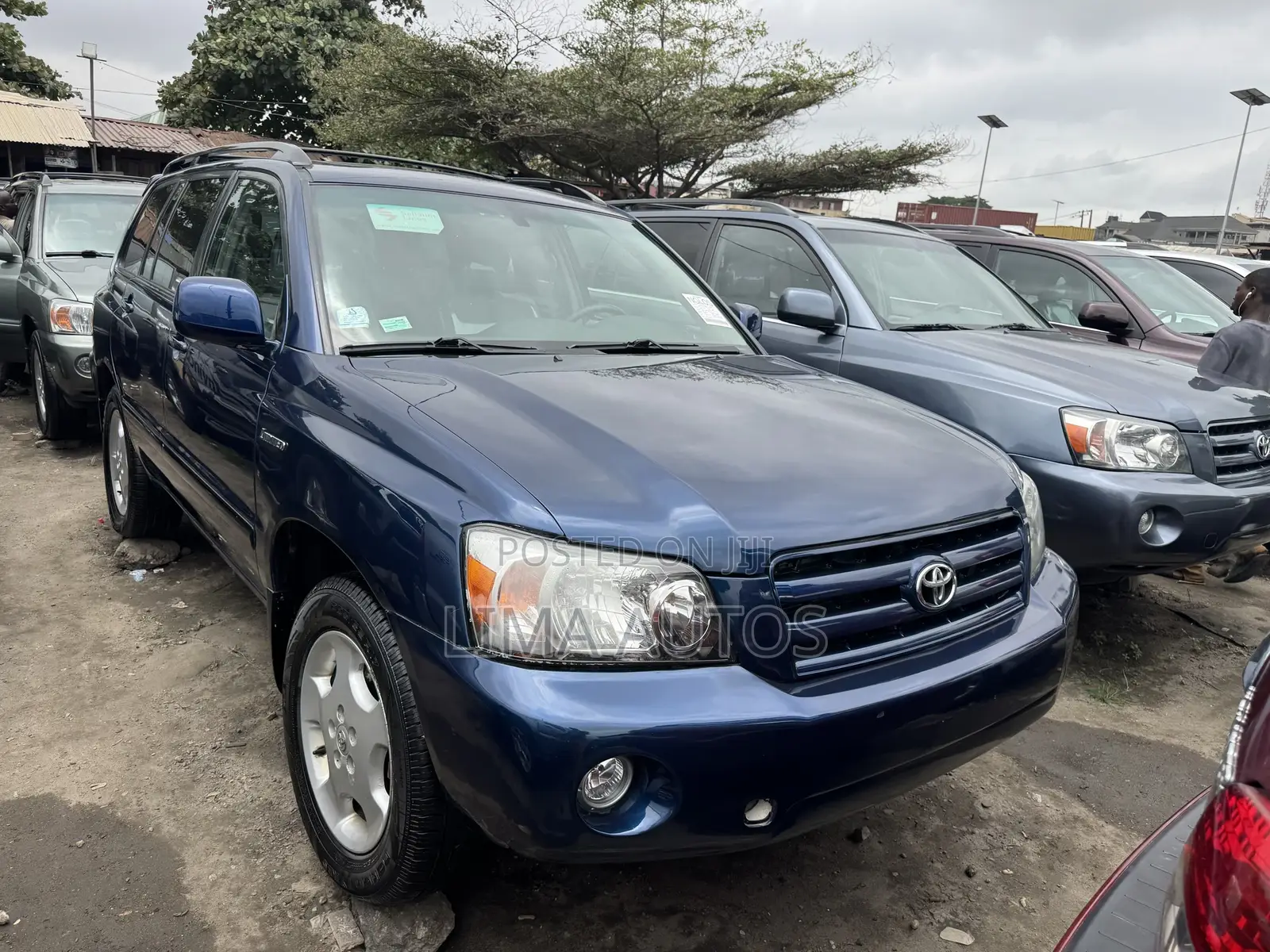 Toyota Highlander V6 2005 Blue
