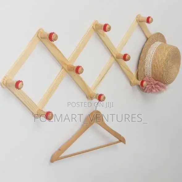 Multifunctional Wooden Hanger