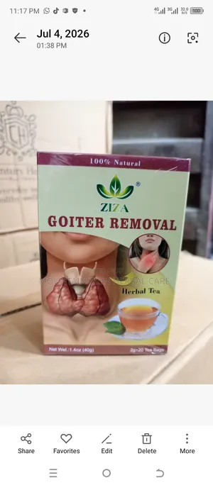 Goiter Removal Herbal Tea