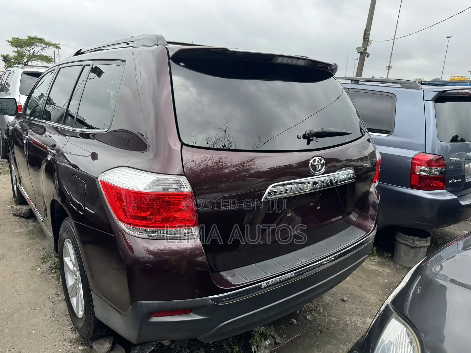 Toyota Highlander 2012 Burgundy