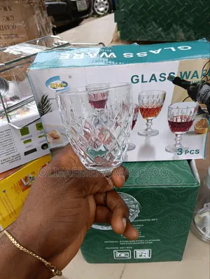 3 Set Quality Glass Cup