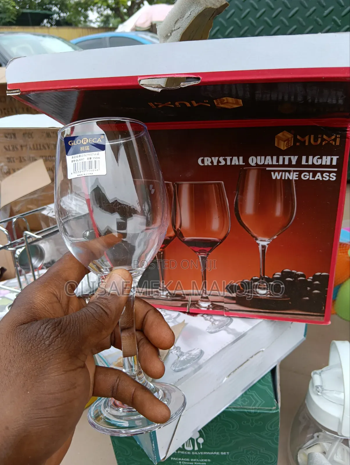 3 Set Quality Glass Cup