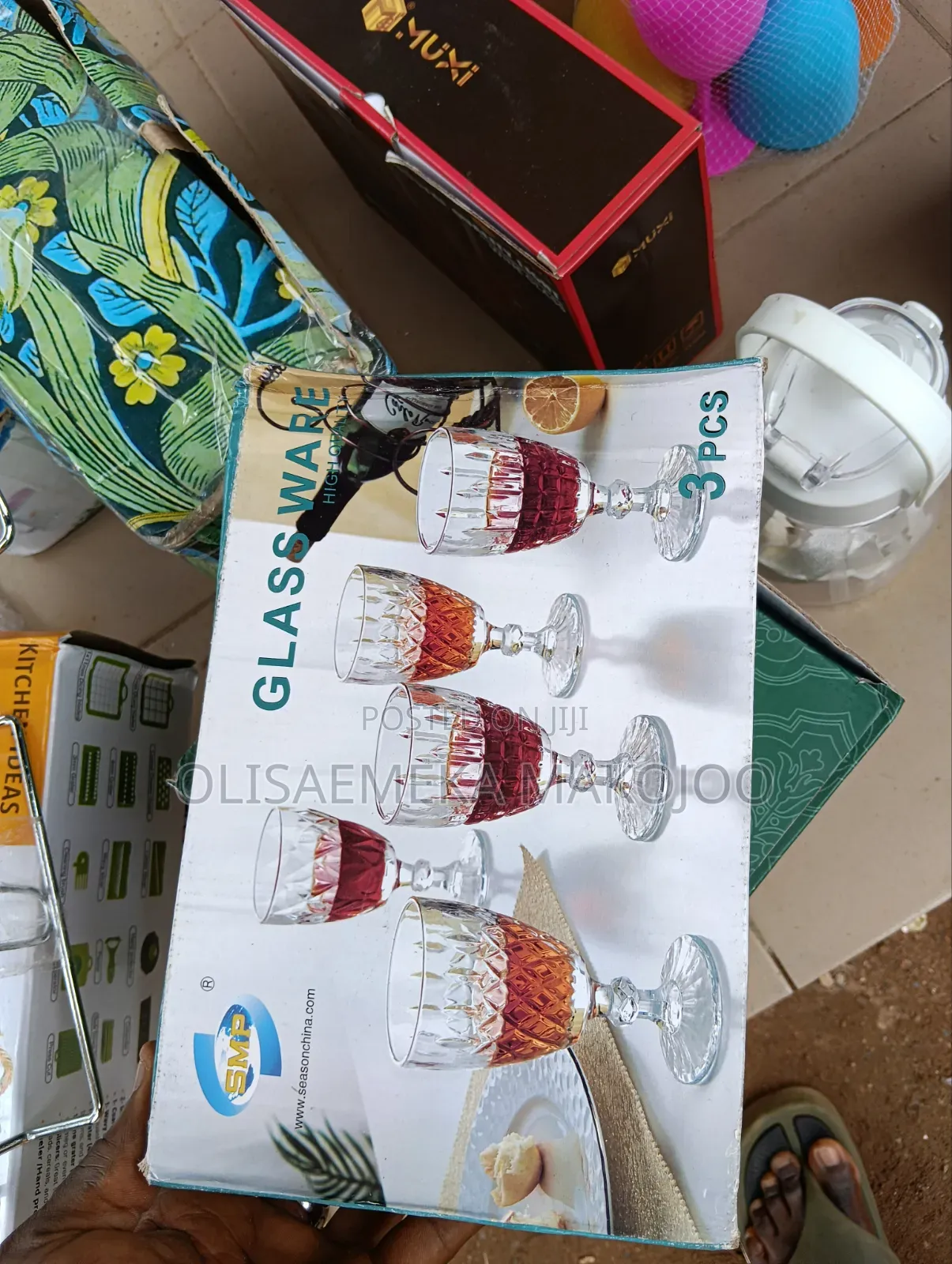 3 Set Quality Glass Cup