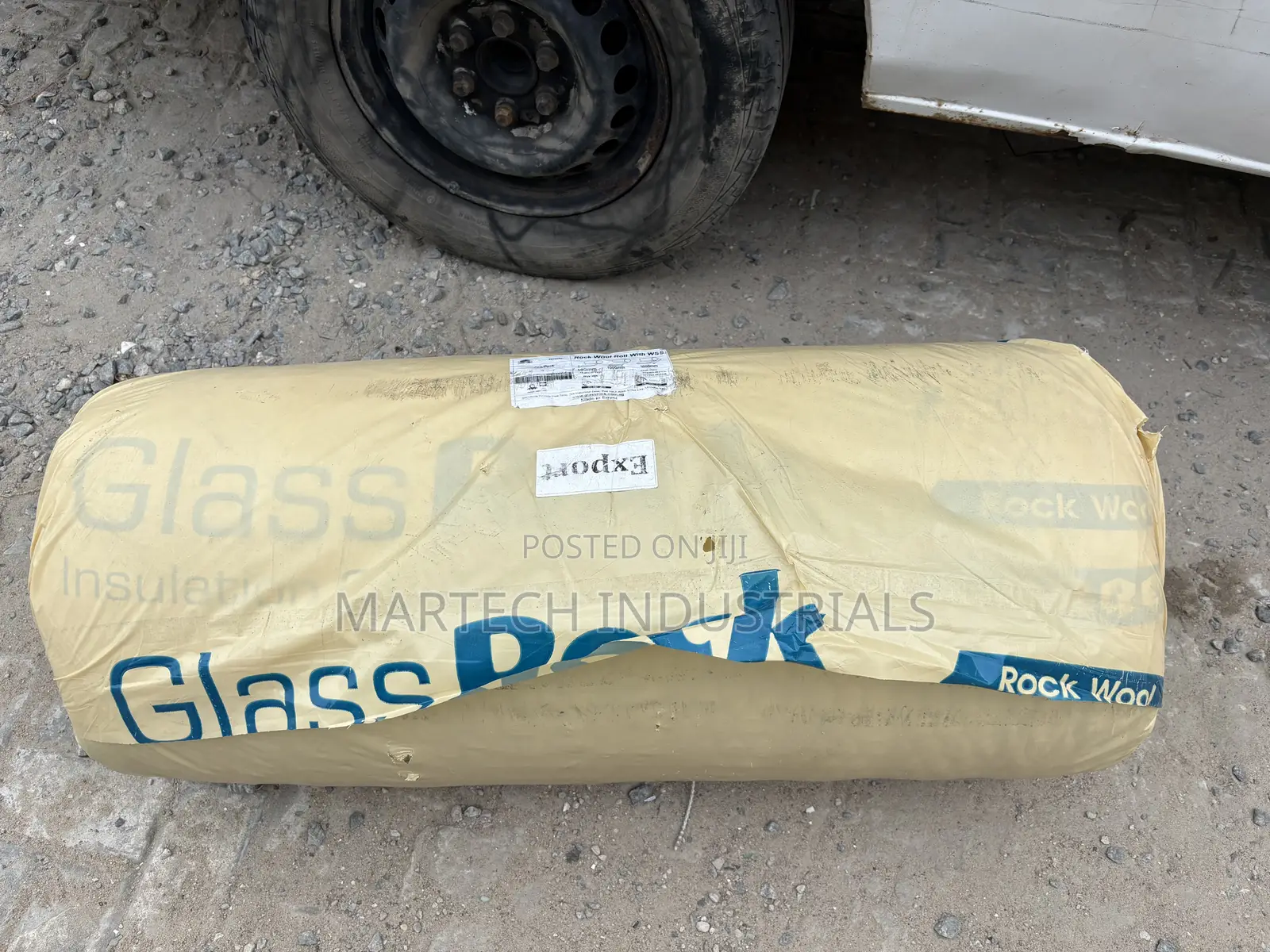 Glass Rock Rockwool With Wire Mesh 100mm