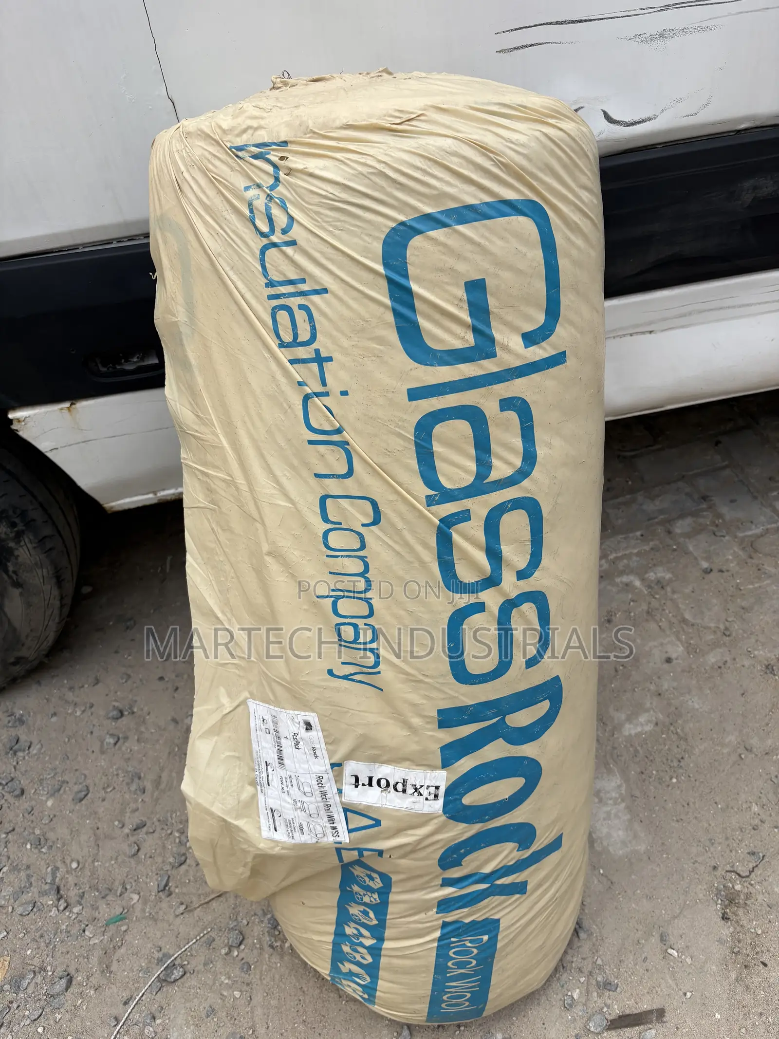 Glass Rock Rockwool With Wire Mesh 100mm