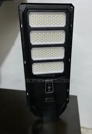 Powerful 2000W Solar Street Light – Black Edition