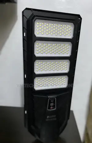 Powerful 2000W Solar Street Light – Black Edition