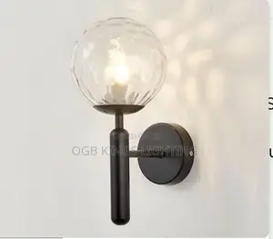 Nordic Wall Lamp Modern Bedroom Beside Glass Ball LED Wall Light