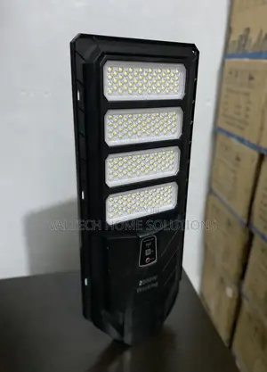 Black 2000W Solar Outdoor Security Street Light
