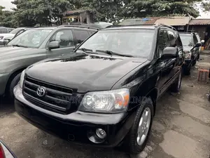 Toyota Highlander V6 2005 Black