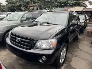 Toyota Highlander V6 2005 Black