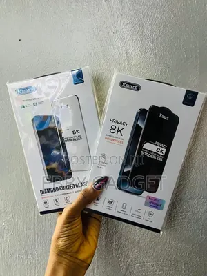 Diamond Curved Privacy and Clear Glass for iPhone for 17promax