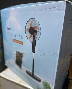 16-Inch Solar Standing Fan – Rechargeable Energy Saving